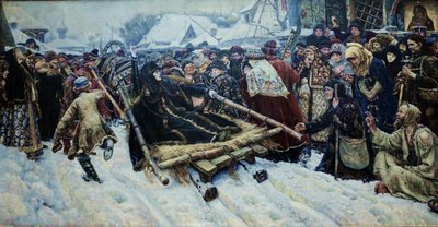 Bojarynja Morosowa von Vasilij Ivanovic Surikov